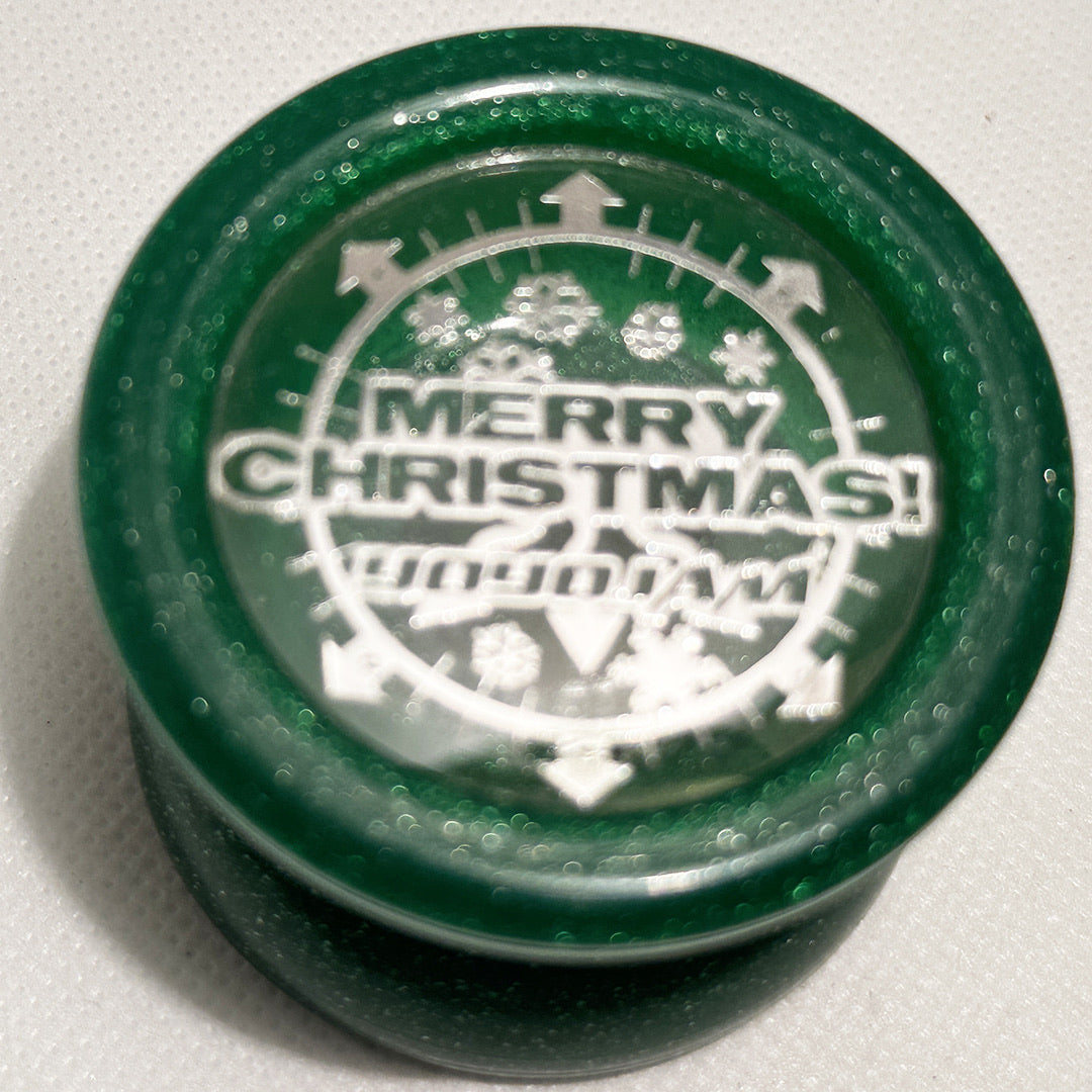 YoYoJam Rare Merry Christmas Journey Yo-Yo Green Glitter YoYo - Excell|  YoYoSam