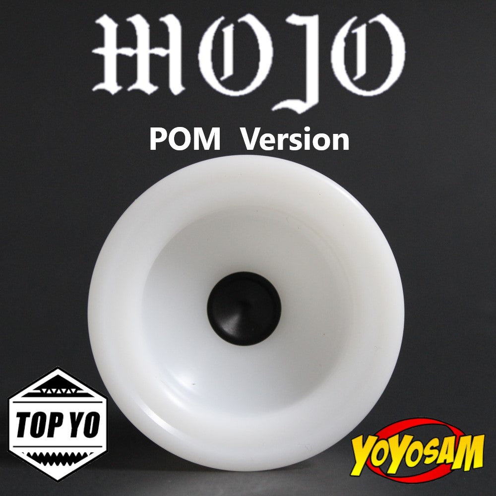 TOP YO MOJO POM Yo-Yo - Finger Spin - CNC POM Version YoYo| YoYoSam