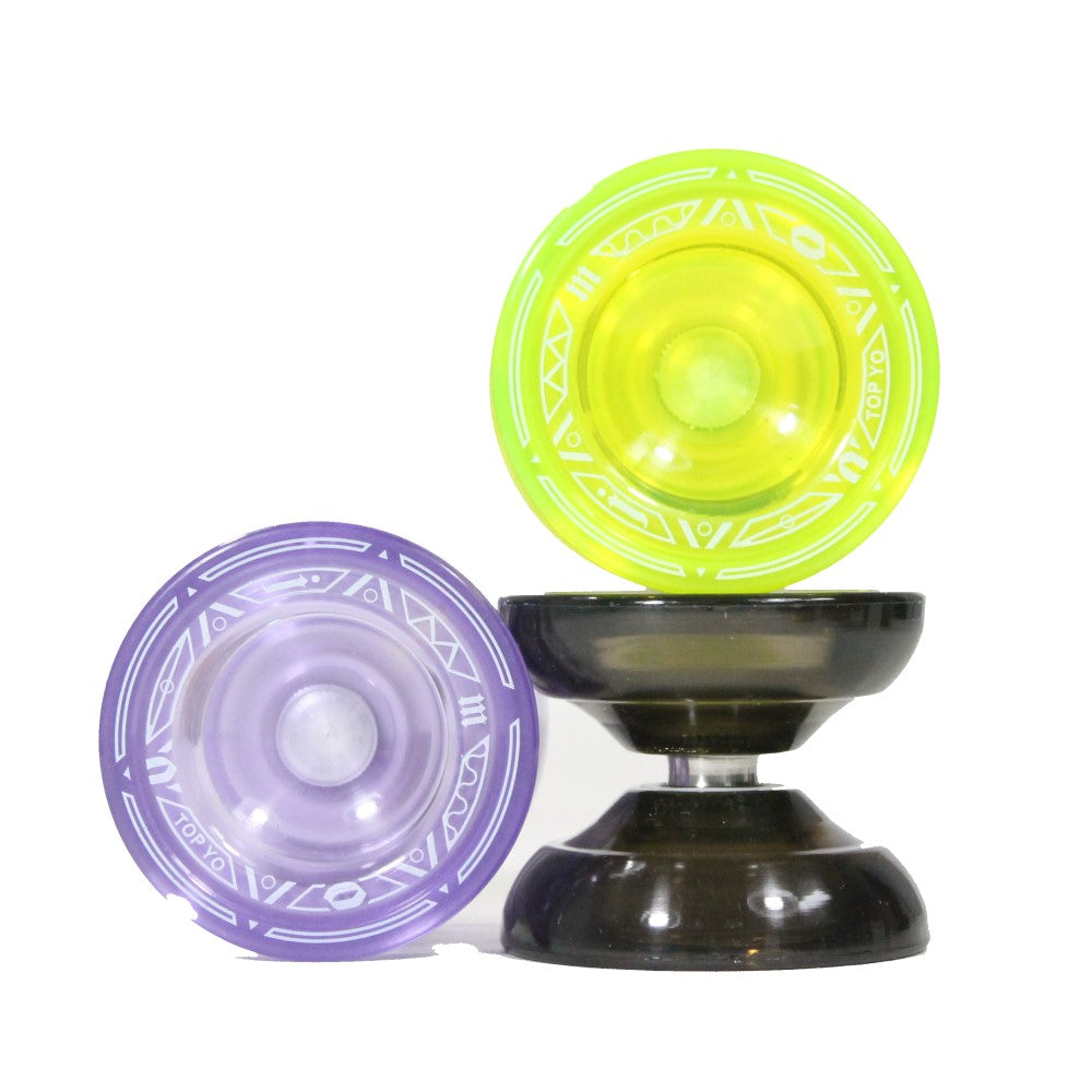 TOP YO MOJO YoYo - High Precision CNC Machined Plastic with Fingerspin Yo-Yo