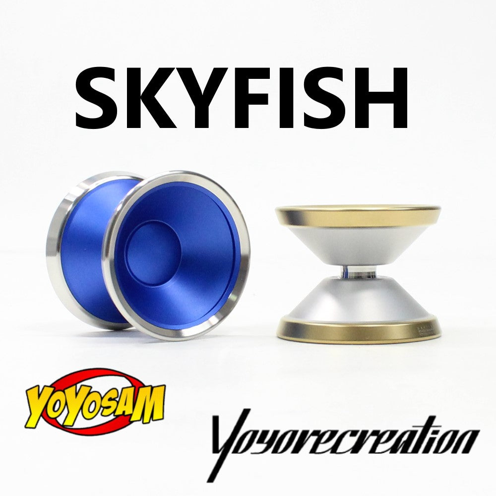 Yoyorecreation Skyfish Yo-Yo - Bi-Metal - Ryuichi Nakamura Signature YoYo