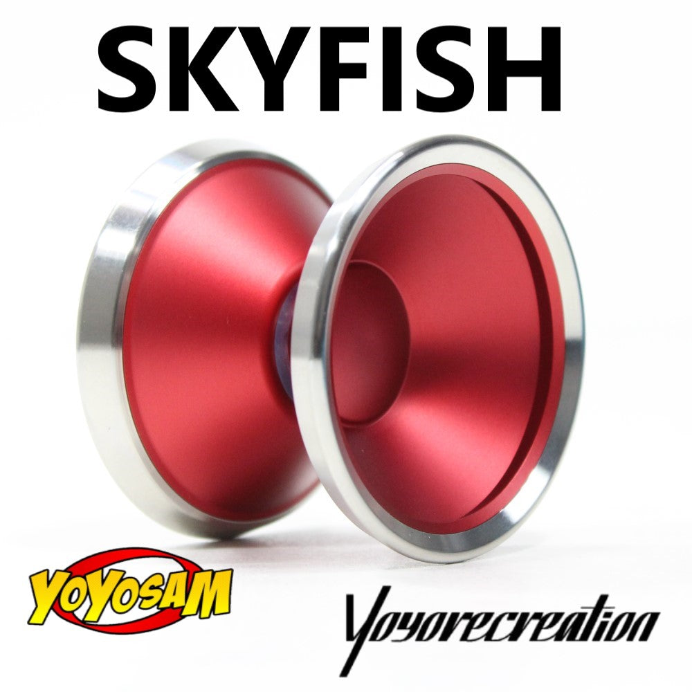 Yoyorecreation Skyfish Yo-Yo - Bi-Metal - Ryuichi Nakamura Signature YoYo