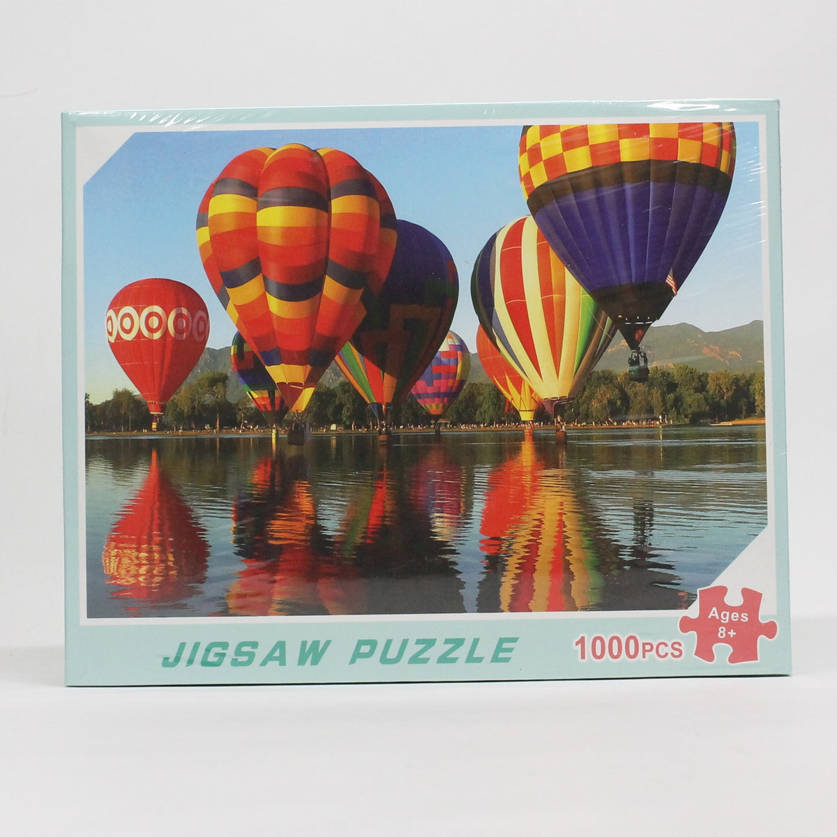 DCBA HGFE 1000 Piece Jigsaw Puzzle - 27.55 x 19.68 in - Learning Tool -  Brain Teaser - Memory Game