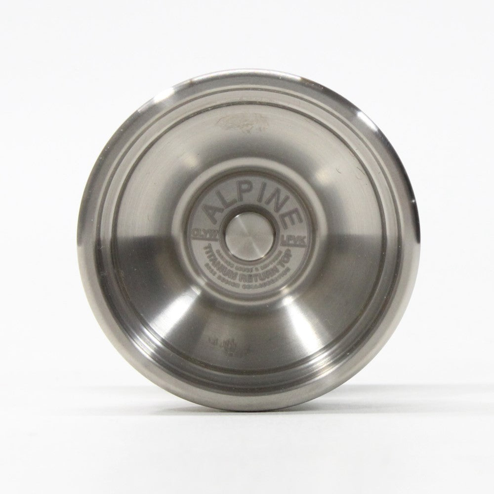 CLYW x LUFTVERK The Alpine Yo-Yo - Titanium YoYo