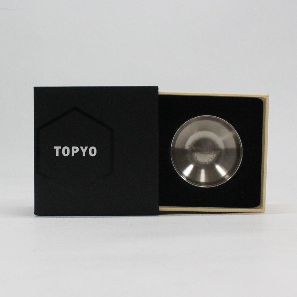 TOP YO Twin Drive Yo-Yo - Titanium with Stainless Steel Rim YoYo