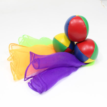 YoYoSam Juggling Kit - Learn to Juggle - Beginner - Complete Starter S