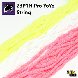 C3yoyodesign 23P1N Pro Yo-Yo String - Normal Size Polyester + Nylon Blend - 100 Pack Yo-Yo String