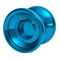 YoYoFactory Wide Angle Shutter Yo-Yo Blasted Aluminum Finish