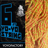 YoYoFactory Yo-Yo String - 5 Pack - 6' Feet Long Polyester YoYo String