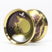 yoyofriends Peregrine X Yo-Yo - Wider - Bi-Metal YoYo - Aluminum with Stainless Steel Rings