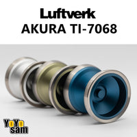 Luftverk AKURA TI-7068 YoYo - The Hollow Titanium Ring Bi-Metal Yo-Yo