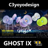 C3yoyodesign Ghost IX Yo-Yo - Polycarbonate - Sora Ishikawa Signature YoYo