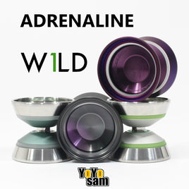 W1LD (Worldwide 1nnovative Leading Design) Adrenaline Yo-Yo - Tri-Material - Blaise Becker Signature YoYo