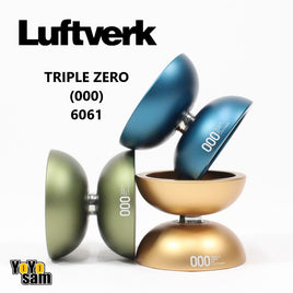 Luftverk 000 "Triple Zero'' Yo-Yo - 6061 Monometal Version YoYo