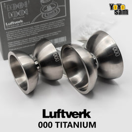 Luftverk 2024 000 "Triple Zero" Ti Yo-Yo - Titanium YoYo