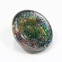 LKGLASS (TopCoinGlass) Spin Top - Hand Spun Glass Spin Tops!