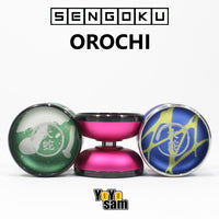 Sengoku Orochi Yo-Yo - Organic Shaped 7068 Aluminum Bi-Metal YoYo