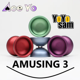 Ace Yo Amusing 3 Yo-Yo - Mono-Metal - Wide Organic YoYo