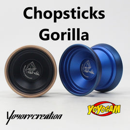 Yoyorecreation Chopsticks Gorilla Yo-Yo - Bi-Metal - Hirotaka Akiba Signature YoYo