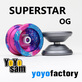 OPEN BOX - YoYoFactory Superstar OG Yo-Yo - Hub Stacks - Mono-Metal YoYo