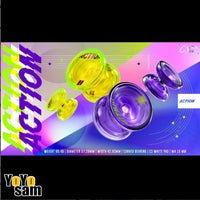 C3yoyodesign Action Yo-Yo - Plastic Fingerspin YoYo