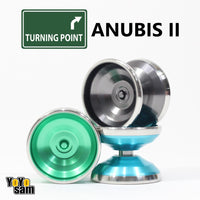 Turning Point Anubis II Yo-Yo - Bi-Metal YoYo - 6061 Aluminum with Stainless Steel Rims