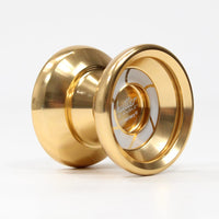 YoYoFactory Wide Angle Shutter Yo-Yo Blasted Aluminum Finish