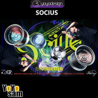 C3yoyodesign Socius Yo-Yo - Bi-Metal - Shion Araya Signature YoYo