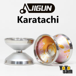 JIGUN Karatachi Yo-Yo - Bimetal 7075 Aluminum with Stainless Steel Rims - Lu Han Signature YoYo