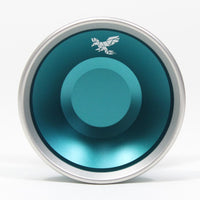 yoyofriends Peregrine X Yo-Yo - Wider - Bi-Metal YoYo - Aluminum with Stainless Steel Rings