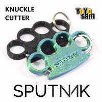 Sputnik Knuckle Cutter - 3D-Printed - Hand-Assembled Yo-Yo String Cutter Keychain Tool