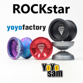 OPEN BOX - YoYoFactory JDS Rockstar Yo-Yo - Mono-Metal YoYo