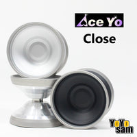 Ace Yo Close Yo-Yo - Bi-Metal - 6061 Aluminum with Stainless Steel Rims YoYo