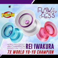 C3yoyodesign Flawless Air Yo-Yo - Light Weight Off String - Rei Iwakura Signature YoYo