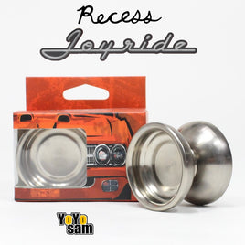 RECESS Joyride YO-YO - Aluminum YOYO - Fingerspin Dimple- Smooth Blasted Finish-