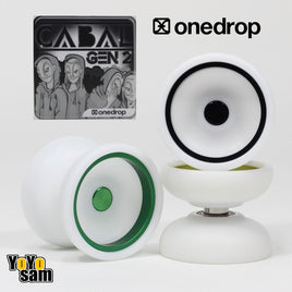 One Drop Cabal Gen 2 Yo-Yo - POM Delrin YoYo with Aluminum Weight Rings