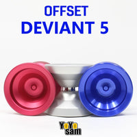 OFFSET Deviant 5 Yo-Yo - Monometal 7075 Aluminum Brandon Vu Signature YoYo