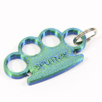 Sputnik Knuckle Cutter - 3D-Printed - Hand-Assembled Yo-Yo String Cutter Keychain Tool