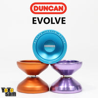 Duncan Evolve Yo-Yo - 7075 Aluminum Monometal Justin Dauer Signature YoYo