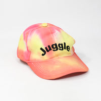 Tie Dye Juggle Baseball Cap - Hand Dyed - Embroidered - Adjustable Juggling Hat