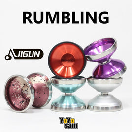 JIGUN Rumbling Yo-Yo - Bimetal 6061 Aluminum with Stainless Steel Rims - Zhang Suze Signature YoYo