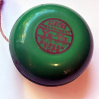 Vintage Duncan Plastic Tournament Yo-Yo Green 70s