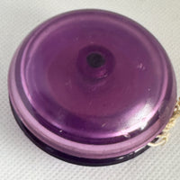 Vintage Duncan Fluer-de-lis Imperial Yo-Yo -Purple- Fair/Good Condition-Made in USA