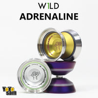 OPEN BOX/B-GRADE - W1LD (Worldwide 1nnovative Leading Design) Adrenaline Yo-Yo - Tri-Material - Blaise Becker Signature YoYo