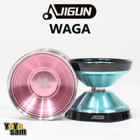 JIGUN Waga Yo-Yo - Bimetal 7075 Aluminum with Stainless Steel Rims - Yang Miao Signature YoYo