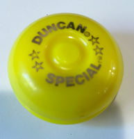 Vintage Duncan Special Yo-Yo -Good Condition-Yellow with Gold Seal - Plastic-70s