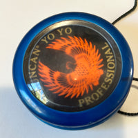 Vintage, Duncan Eagle Professional Plastic looping Yo-Yo Blue