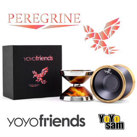 yoyofriends Peregrine Yo-Yo - Aluminum with Stainless Steel Rings - Bi-Metal YoYo