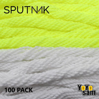 Sputnik Yo-Yo Strings - 100 Pack of Polyester YoYo Strings