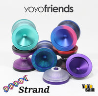 yoyofriends Strand Yo-Yo - Bi-Material YoYo - PC Body with Aluminum Caps