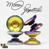 Motion YoYo Perpetual Yo-Yo - Bi-Metal 7068 Aluminum with Stainless Steel Rims